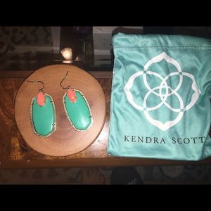 Kendra Scott Teal & Coral Darcy