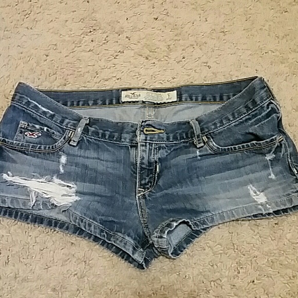 Destroyed Hollister Shorts