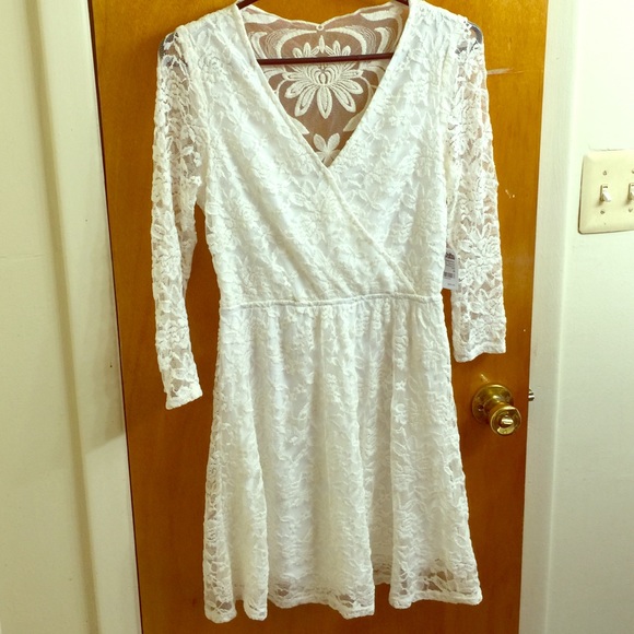 Ivory Lace Spring Dress