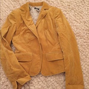 J crew velvet blazer