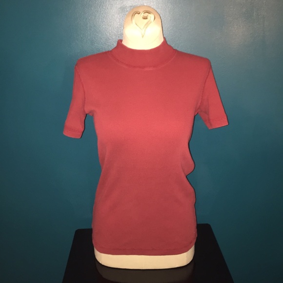 Levis Women's Ribbed Mock Turtleneck Size Medium