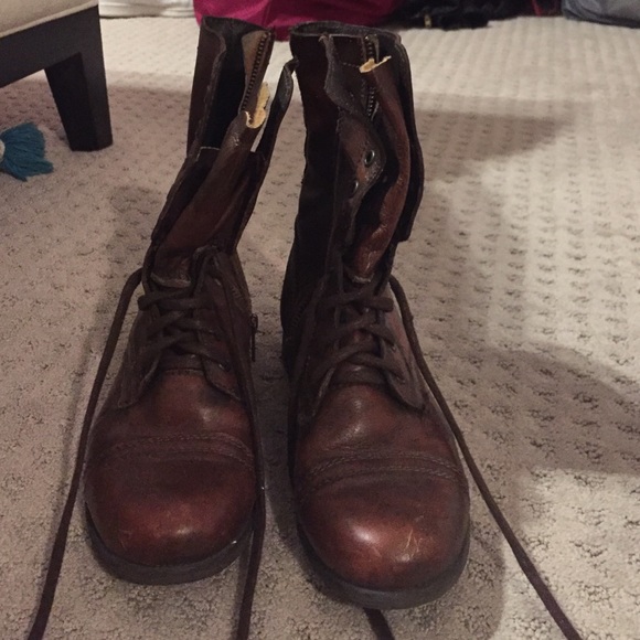 Steve Madden Combat Boots