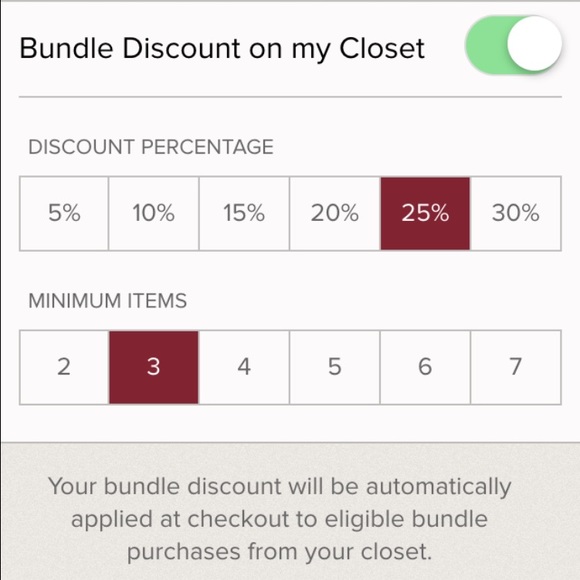 DISCOUNTS