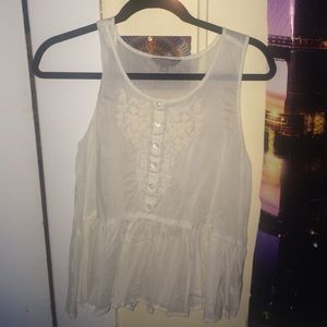 Rubbish flowy festival top