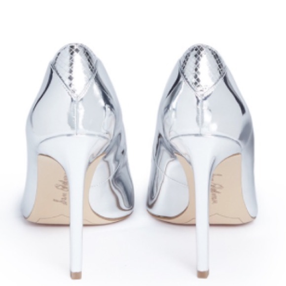 Dea Silver Sam Edelman High Heels - Picture 4 of 4