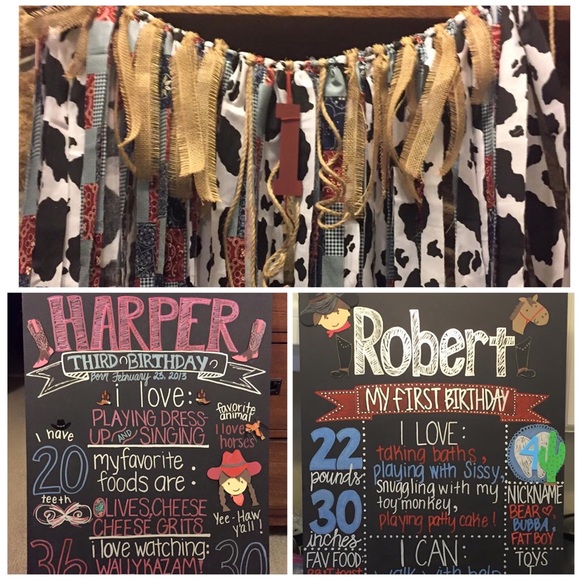 Birthday Boards and Banners
