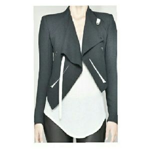 Helmut Lang Black Sugar Moto Jacket
