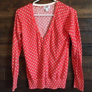 Women's Red Old Navy Cardigan