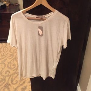 F21 tshirt - cream