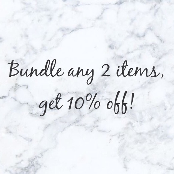 Bundle 2+ items, get 10% off!