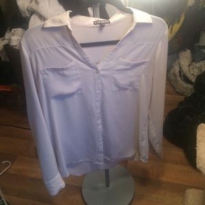Express button up designer top