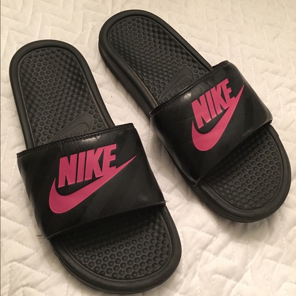 Nike slip on sandals