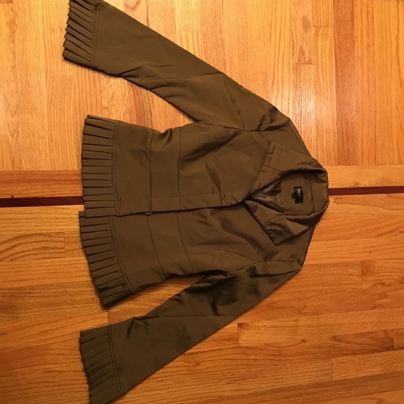 Bronze lined blazer