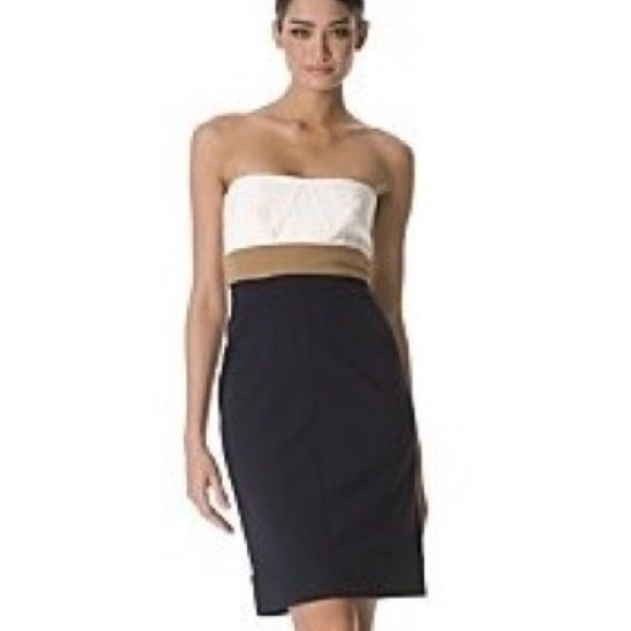 Diane Von furstenberg color block dress size 6