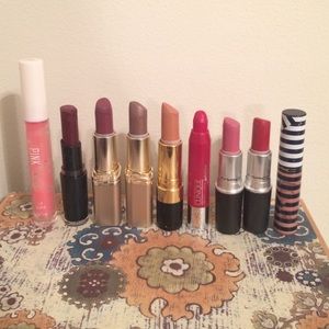 Lipstick & Gloss LOT (MAC, Clinique, Loreal)