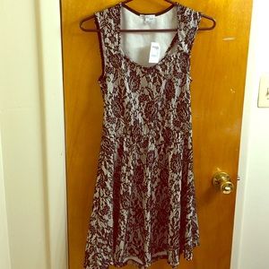 Black Lace Spring Dress