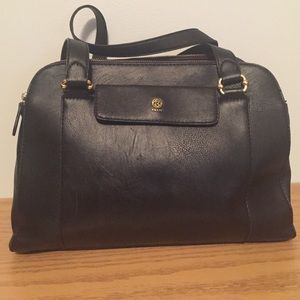 Large black tote bag