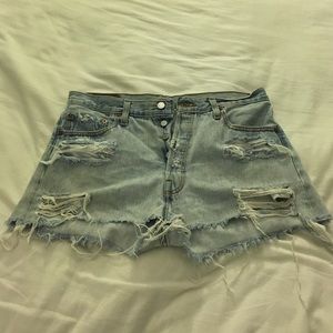 Jean shorts