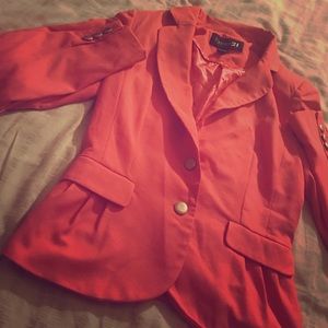 Coral blazer