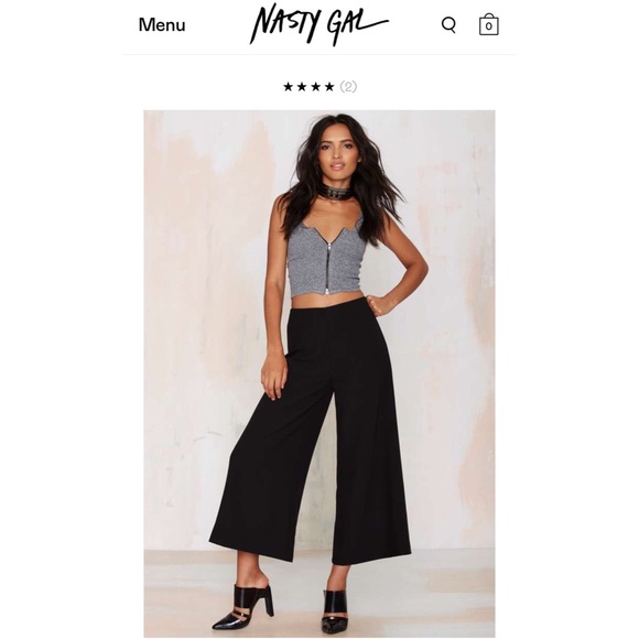 Nasty Gal Lose Yourself Wide Leg Pant