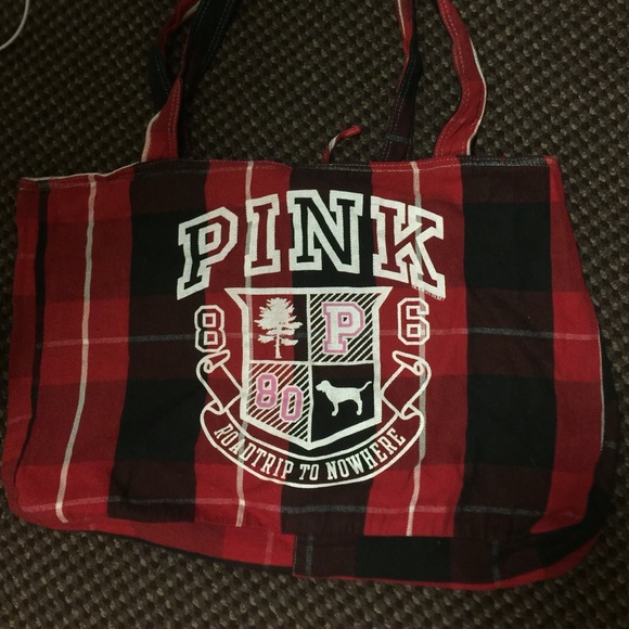 VS Pink tote (RED)
