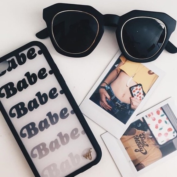 "BABE." Wildflower case:)