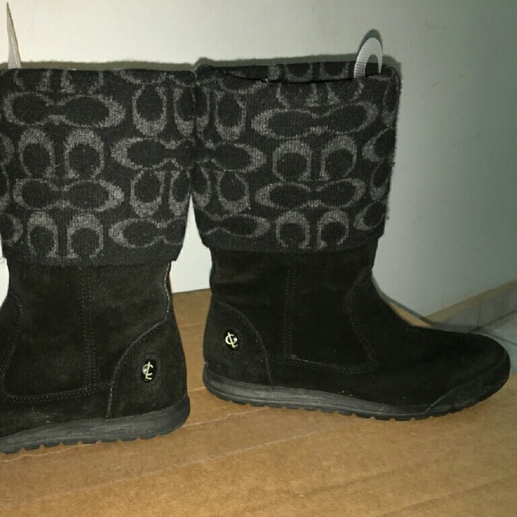 Coach Shoes - Coach mid length boots