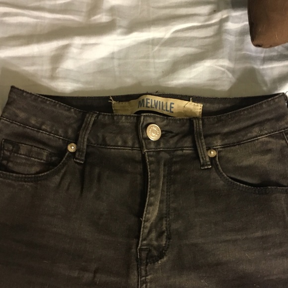 Black Jeans with Zipper - Picture 2 of 2