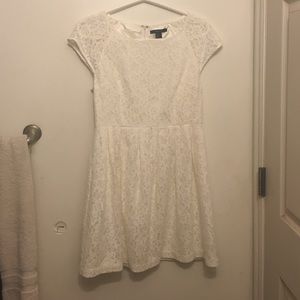white lace forever 21 dress