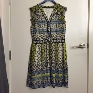 Modern print Jessica Simpson A-line dress