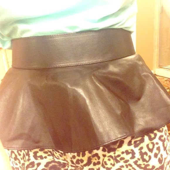 Peplum belt