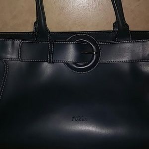 Authentic Furla Navy Blue