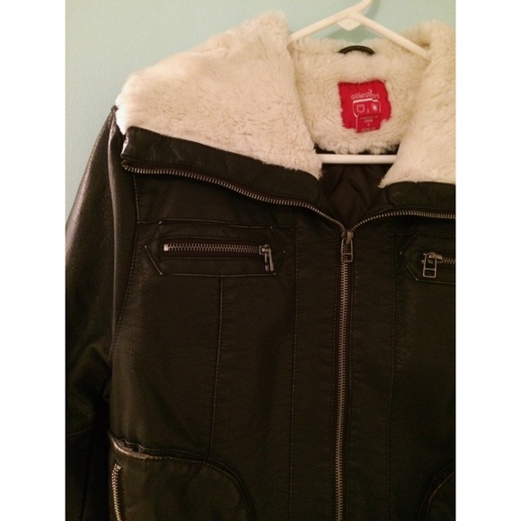 Vintage Faux Leather Jacket