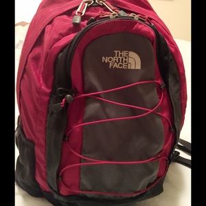 North Face Backpack, Red
