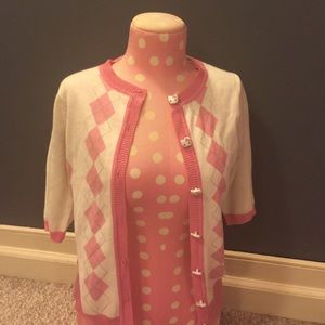 Hello Kitty Argyle Cardigan! 🎀