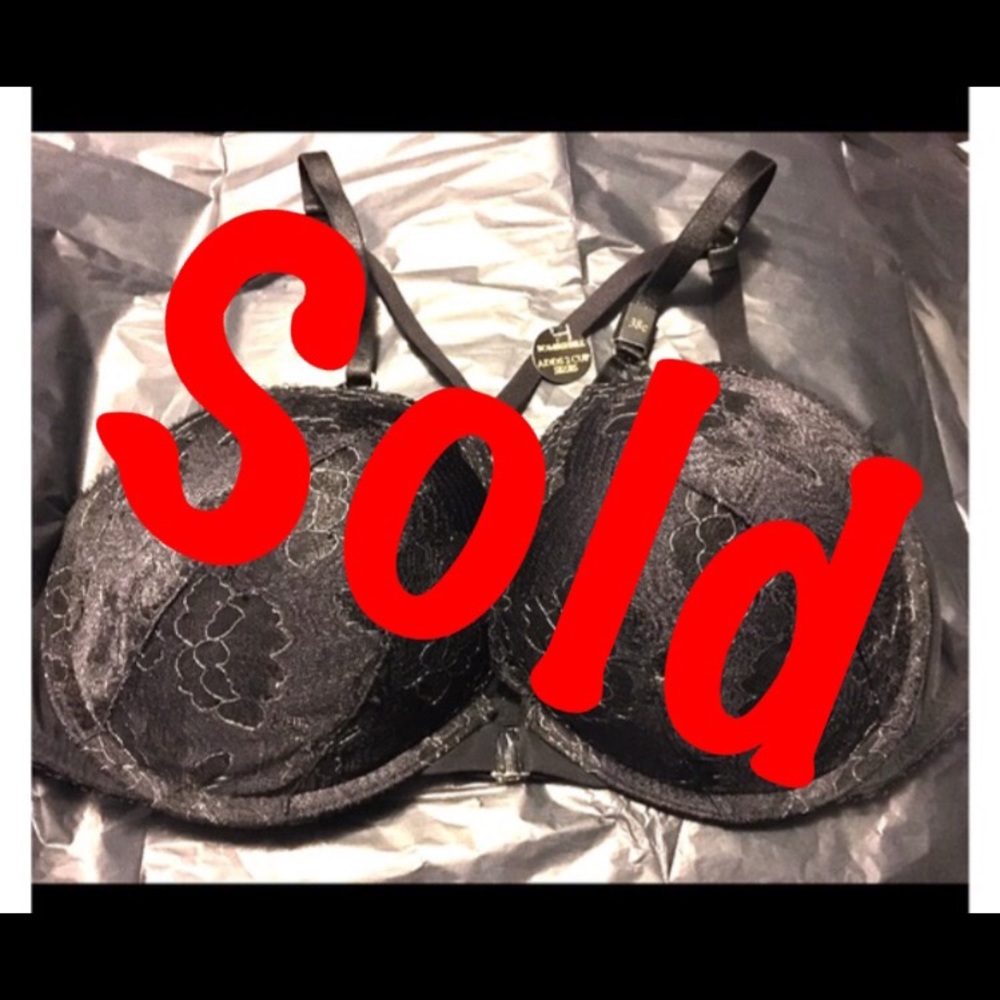 Victoria's Secret Multi-Strand Black Lace Bra
