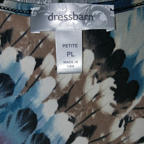 **SOLD**Dress Barn Top swirled with color! - Picture 2 of 4