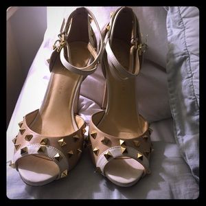 Studded heels
