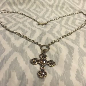Antique Style 2 Way Cross Necklace