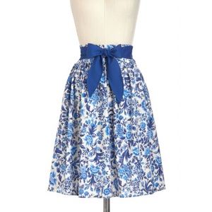 Modcloth Floral Skirt