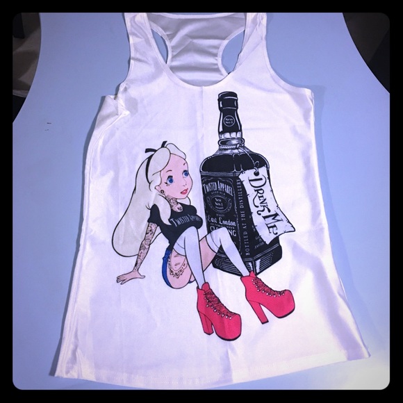 Alice in Wonderland tank