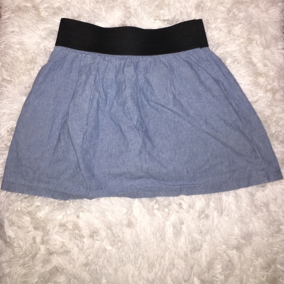 Cute Circle Denim Skirt