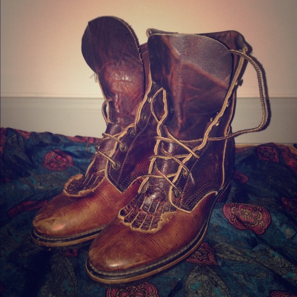 Vintage Leather Boots