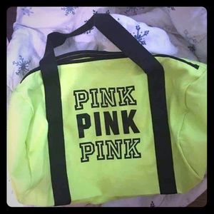 VS PINK DUFFLE BAG