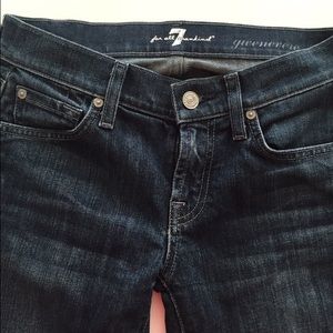 2 pairs of 7 for all mankind jeans for sale