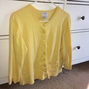 Yellow Cardigan
