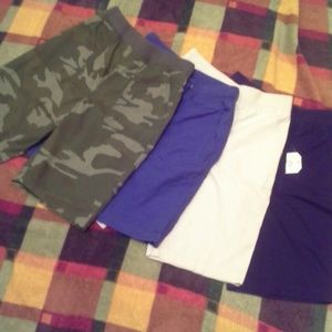 **SOLD****3 pairs boy sz L 10/12 shorts