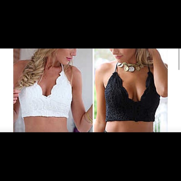 ISO LACE CROPTOP/BRALETTE - Picture 3 of 3