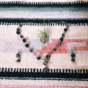 Vintage Hand Made Jewelry Set From Peru