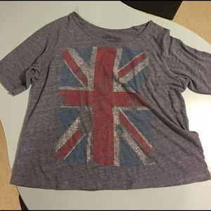 LOL Vintage Union Jack British crop top